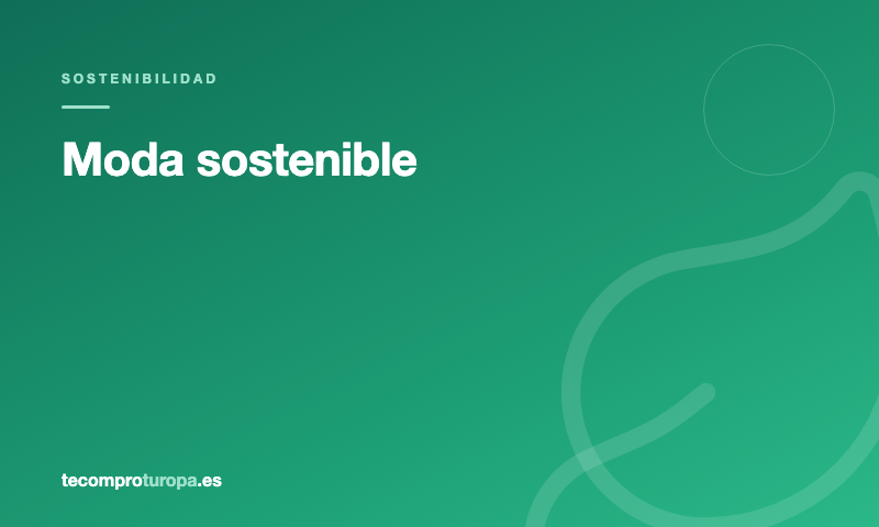 Moda sostenible